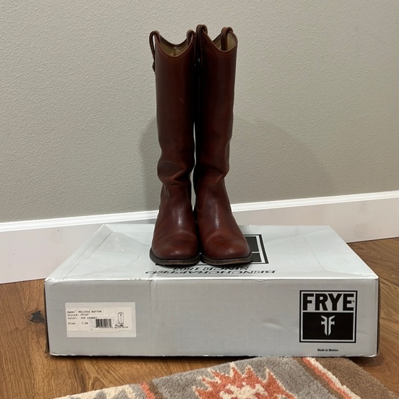Frye Shoes - Frye Melissa Button Boots